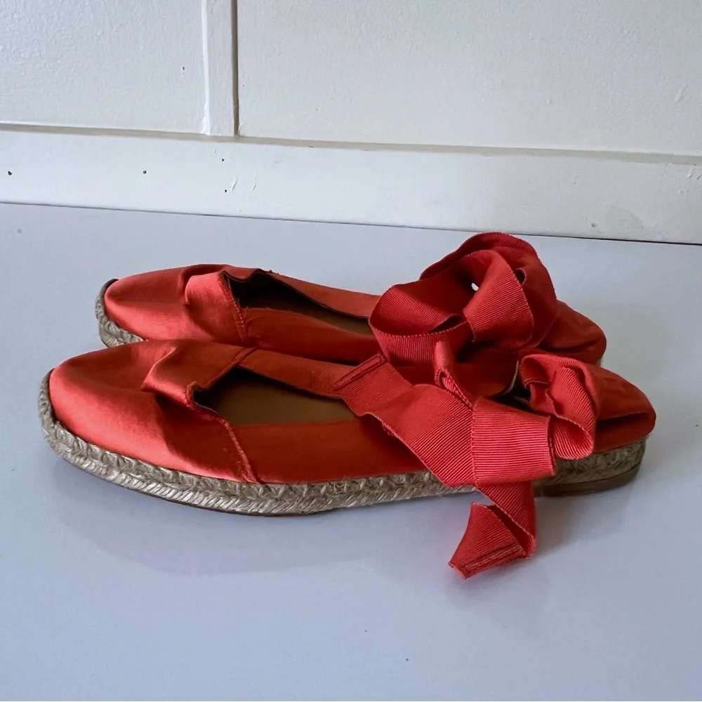 lanvin espadrille Tie Shoes Flats size 39 US 7.5 - Picture 4 of 8